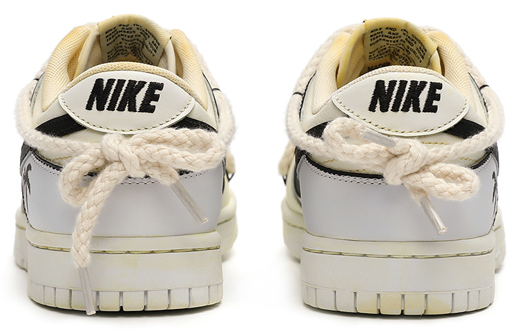 Purchase [Kasual Kasut] Nike Dunk Low Retro 'Krim Kelapa Sawit-Hitam-Kelabu' DJ6188-101(Team15-气泡水母椰树)