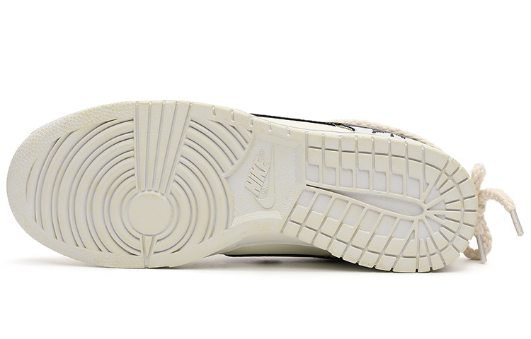 Details for [Kasual Kasut] Nike Dunk Low Retro 'Krim Kelapa Sawit-Hitam-Kelabu' DJ6188-101(Team15-气泡水母椰树)