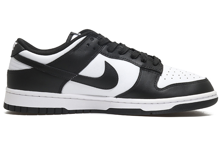 Order 【訂製球鞋】 Nike Dunk Low Retro 經典小花 清新 簡約百搭 可愛復古出遊 熊貓 低幫 板鞋 男款 黑白