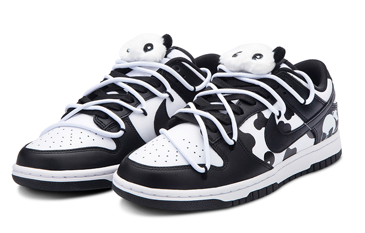 Lookbook [Kasut Custom] Nike Dunk Low Retro 'Panda' DD1391-100(TeamF-解构熊猫)