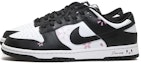 Lookbook 【訂製球鞋】 Nike Dunk Low Retro 經典小花 清新 簡約百搭 可愛復古出遊 熊貓 低幫 板鞋 男款 黑白