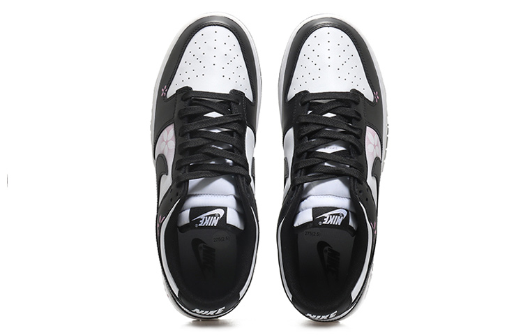 Shop 【訂製球鞋】 Nike Dunk Low Retro 經典小花 清新 簡約百搭 可愛復古出遊 熊貓 低幫 板鞋 男款 黑白