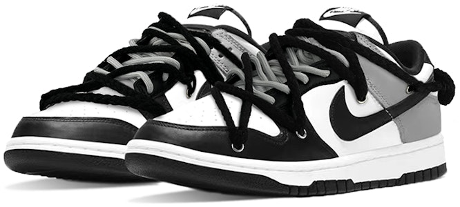 나이키 덩크 로우 레트로 '판다 블랙' (커스텀) DD1391-100-(TeamY-男款雾霾灰解构黑白) Lookbook 나이키 덩크 로우 레트로 '판다 블랙' (커스텀) DD1391-100-(TeamY-男款雾霾灰解构黑白)