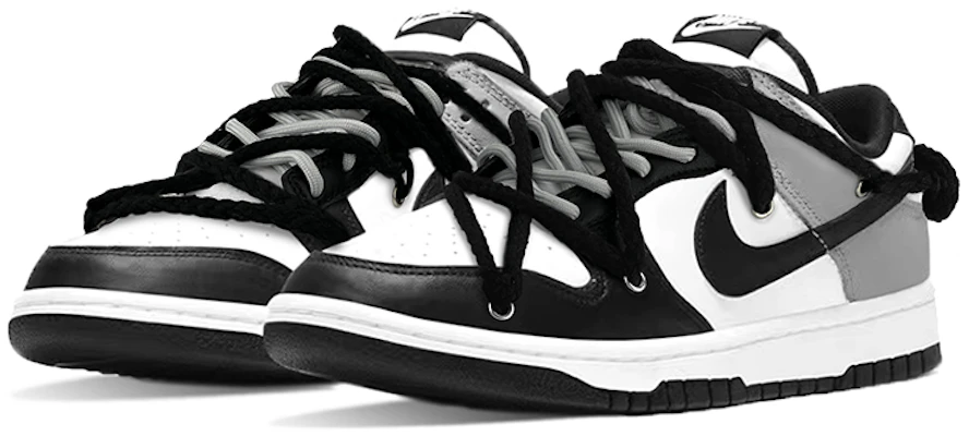 나이키 덩크 로우 레트로 '판다 블랙' (커스텀) DD1391-100-(TeamY-男款雾霾灰解构黑白) Lookbook 나이키 덩크 로우 레트로 '판다 블랙' (커스텀) DD1391-100-(TeamY-男款雾霾灰解构黑白)