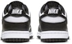 Shop 【訂製球鞋】 Nike Dunk Low Retro "Black" 熊貓 山水無痕 街頭潮流 低筒 板鞋 男女款 黑白
