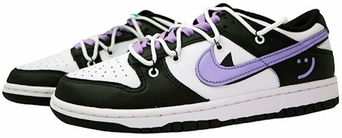 【カスタムシューズ】ナイキ ダンク ロー レトロ 'パンダ ブラック ホワイト パープル' DD1391-100(Team48-紫熊猫) Lookbook 【カスタムシューズ】ナイキ ダンク ロー レトロ 'パンダ ブラック ホワイト パープル' DD1391-100(Team48-紫熊猫)