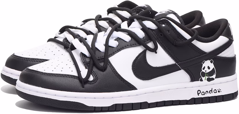 나이키 덩크 로우 레트로 '판다 체스트넛 디컨스트럭티드' (커스텀) DD1391-100(Team59-男款熊猫七SBOX) Lookbook 나이키 덩크 로우 레트로 '판다 체스트넛 디컨스트럭티드' (커스텀) DD1391-100(Team59-男款熊猫七SBOX)