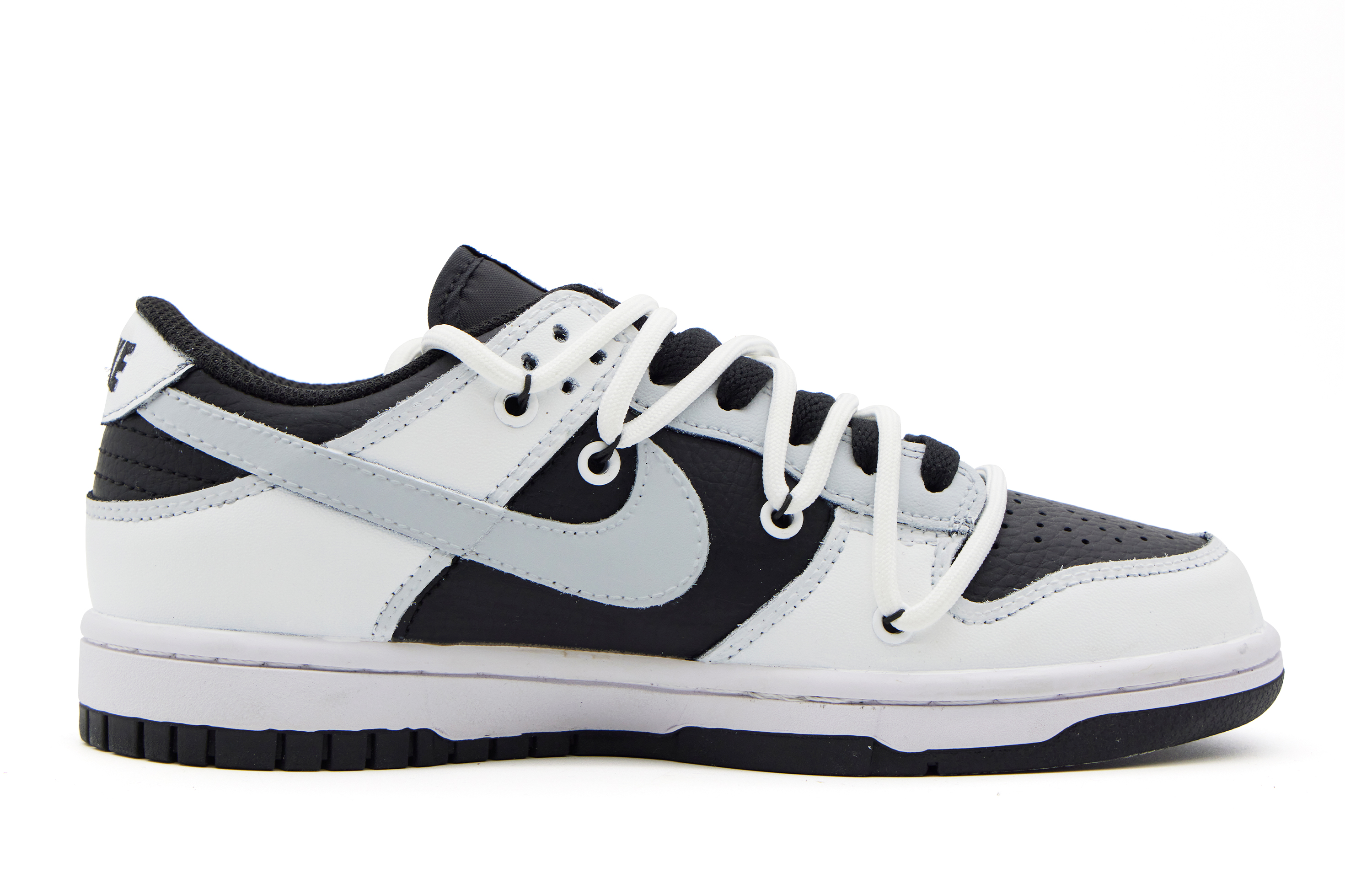 Order [Kasut Custom] Nike Dunk Low Retro 'Panda Deconstructed' DJ6188-002(Team51-男款朋古伊)