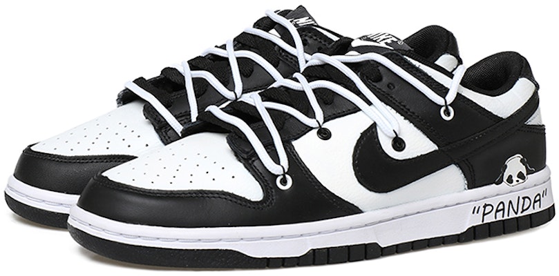 Nike Dunk Low Retro "Panda Graffiti" Desconstruidas DD1391-100(Team拾玖-男款熊猫S-BOX) Lookbook Nike Dunk Low Retro "Panda Graffiti" Desconstruidas DD1391-100(Team拾玖-男款熊猫S-BOX)