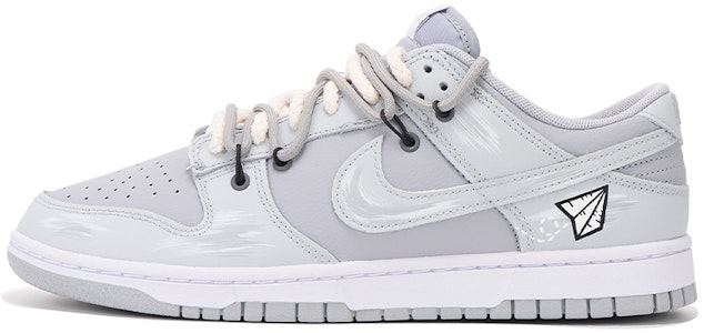 Nike Dunk Low Retro "Avión de Papel" Gris/Blanco DJ6188-003(Team拾伍-男款双拼飞机灰SBOX) Buy Nike Dunk Low Retro "Avión de Papel" Gris/Blanco DJ6188-003(Team拾伍-男款双拼飞机灰SBOX)