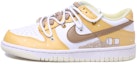 Buy 【訂製球鞋】Nike Dunk Low Retro 解構鞋帶 珍珠奶茶 復古 Vibe 塗鴉 布丁 椰果 低幫 板鞋 男款 黃白棕