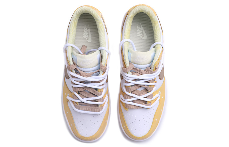 Shop [定制鞋] Nike Dunk Low 经典款 '珍珠奶茶' DJ6188-100(Team拾玖-男款奶茶S-BOX)