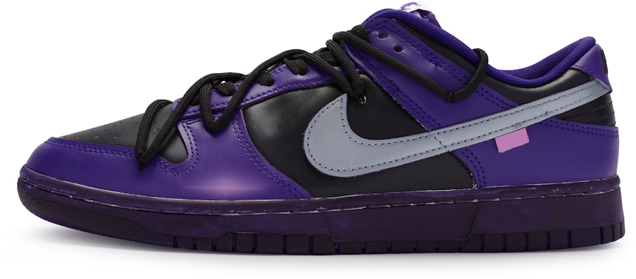 【訂製球鞋】Nike Dunk Low Retro 811製造 幻紫瀰漫 戶外高街 手繪噴繪 防滑耐磨 低筒 滑板鞋 男款 黑紫 Buy 【訂製球鞋】Nike Dunk Low Retro 811製造 幻紫瀰漫 戶外高街 手繪噴繪 防滑耐磨 低筒 滑板鞋 男款 黑紫