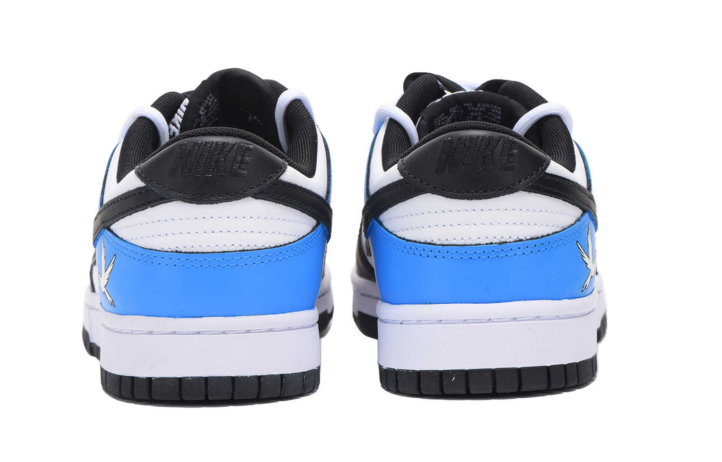 Shop 【定制球鞋】 Nike Dunk Low Retro 信鸽 解構 高街 低筒 板鞋 男款 黑藍