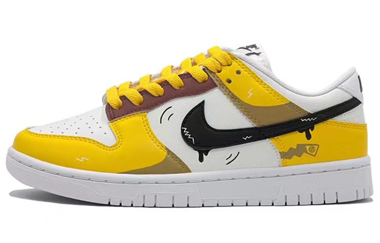 [Custom Shoes] Nike Dunk Low Retro 'Pikachu Custom Yellow-White'
