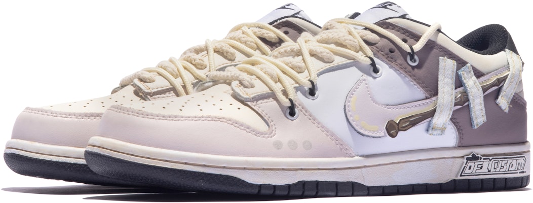 나이키 덩크 로우 레트로 '핑크베이지브라운' (커스텀) DD1391-100(TeamM-男款雷羽S-BOX) Shop 나이키 덩크 로우 레트로 '핑크베이지브라운' (커스텀) DD1391-100(TeamM-男款雷羽S-BOX)