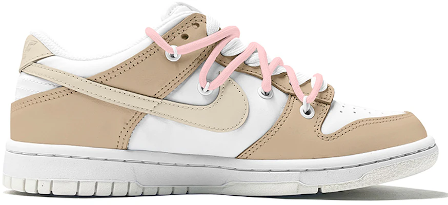 定制鞋款 Nike Dunk Low Retro '粉棕四色幸运草' DJ6188-101(TeamK-男款粉棕四叶花) Order 定制鞋款 Nike Dunk Low Retro '粉棕四色幸运草' DJ6188-101(TeamK-男款粉棕四叶花)