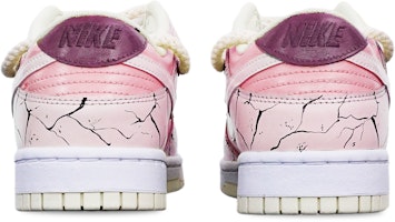 【訂製球鞋】Nike Dunk Low Retro 爆裂紋 馬卡龍 解構雙鞋帶 特殊鞋盒 低幫 板鞋 男款 粉紅白 Shop 【訂製球鞋】Nike Dunk Low Retro 爆裂紋 馬卡龍 解構雙鞋帶 特殊鞋盒 低幫 板鞋 男款 粉紅白