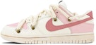 Buy 나이키 덩크 로우 레트로 '핑크 화이트 디컨스트럭티드' (커스텀) DJ6188-101(TeamK-蜜桃四季春QD)