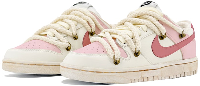 나이키 덩크 로우 레트로 '핑크 화이트 디컨스트럭티드' (커스텀) DJ6188-101(TeamK-蜜桃四季春QD) Lookbook 나이키 덩크 로우 레트로 '핑크 화이트 디컨스트럭티드' (커스텀) DJ6188-101(TeamK-蜜桃四季春QD)