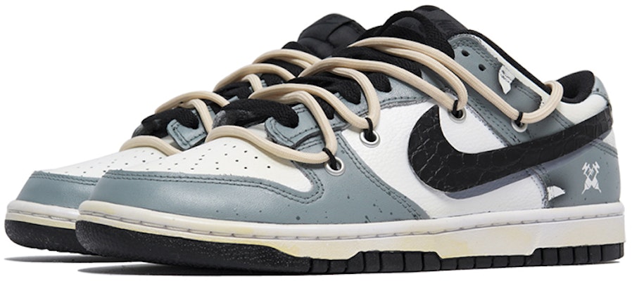 Zapatillas Nike Dunk Low Retro 'Médico de la Peste Croc-Swoosh Salpicado' DJ6188-002(TeamP-瘟疫医生) Lookbook Zapatillas Nike Dunk Low Retro 'Médico de la Peste Croc-Swoosh Salpicado' DJ6188-002(TeamP-瘟疫医生)