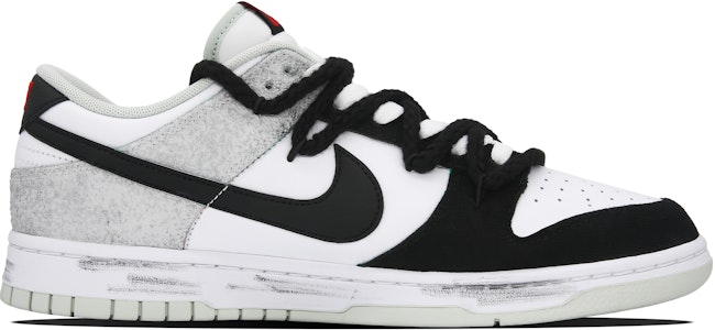나이키 덩크 로우 레트로 '블랙앤화이트 플래드' (Custom) DV0827-100(Team28-男款局限S-BOX) Order 나이키 덩크 로우 레트로 '블랙앤화이트 플래드' (Custom) DV0827-100(Team28-男款局限S-BOX)