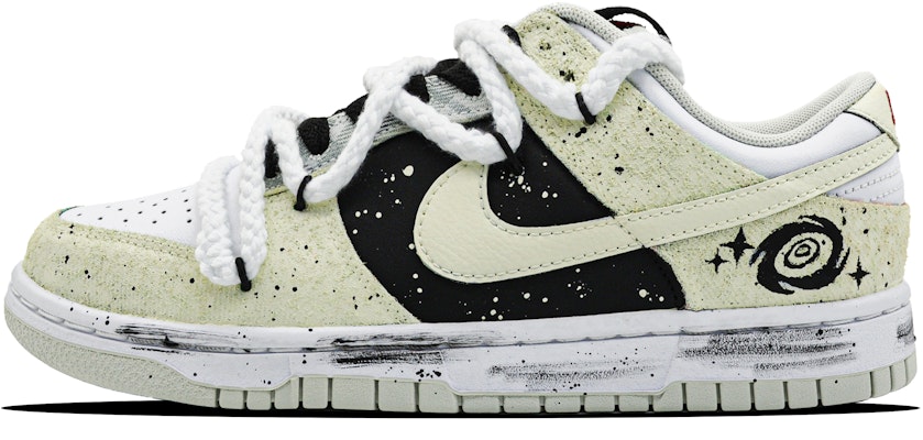 【客製化球鞋】Nike Dunk Low Retro “Plaid“ 東方賽博 個性 復古解構 防滑 低筒 滑板鞋 男款 稻草黄 Buy 【客製化球鞋】Nike Dunk Low Retro “Plaid“ 東方賽博 個性 復古解構 防滑 低筒 滑板鞋 男款 稻草黄