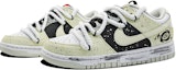 Lookbook 【客製化球鞋】Nike Dunk Low Retro “Plaid“ 東方賽博 個性 復古解構 防滑 低筒 滑板鞋 男款 稻草黄