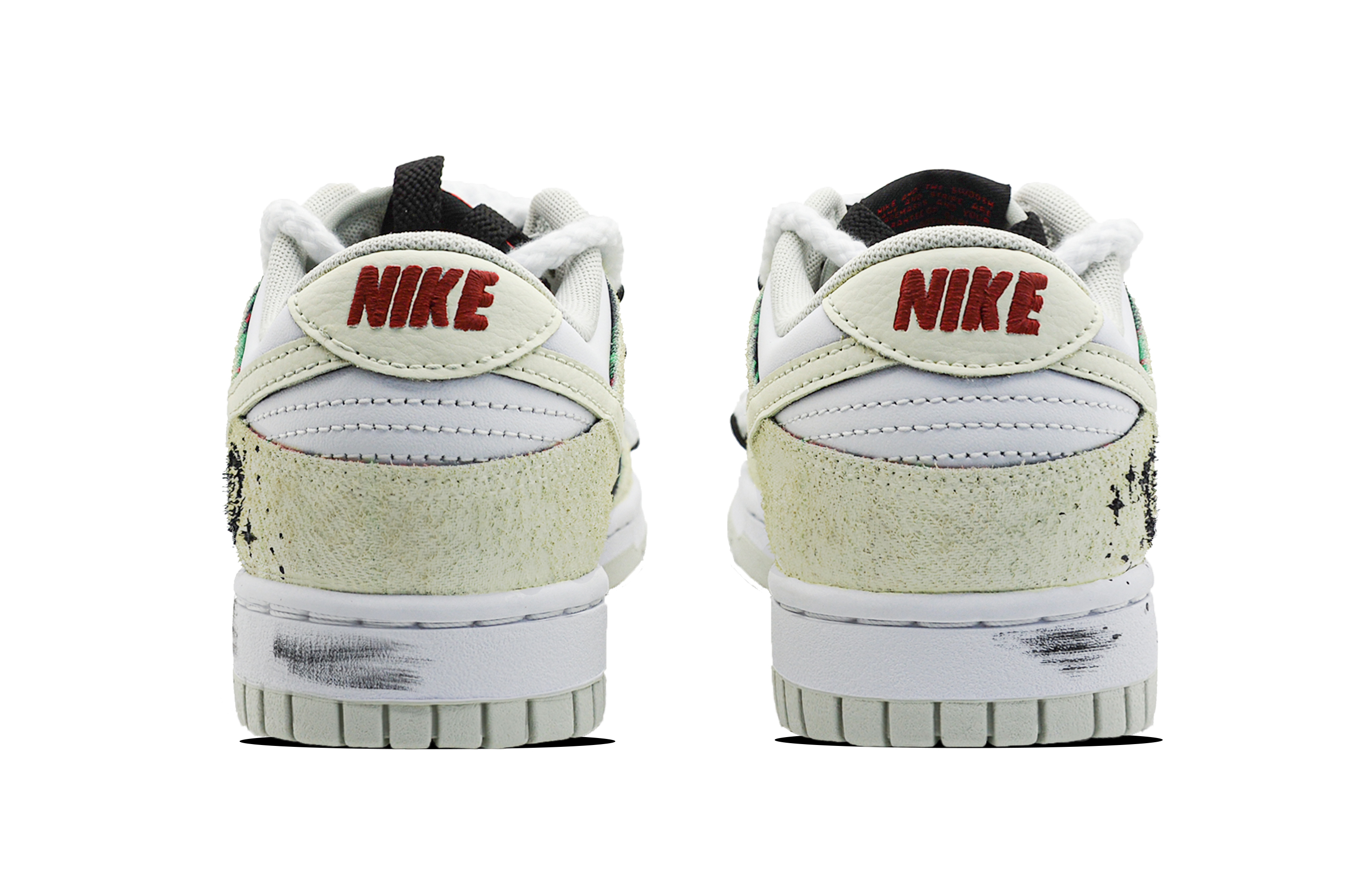 Shop [Sepatu Kustom] Nike Dunk Low Retro 'Plaid Cyber Beige' DV0827-100(Team28-男款东方赛博)