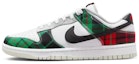 Details for 【客製化球鞋】Nike Dunk Low Retro “Plaid“ 東方賽博 個性 復古解構 防滑 低筒 滑板鞋 男款 稻草黄