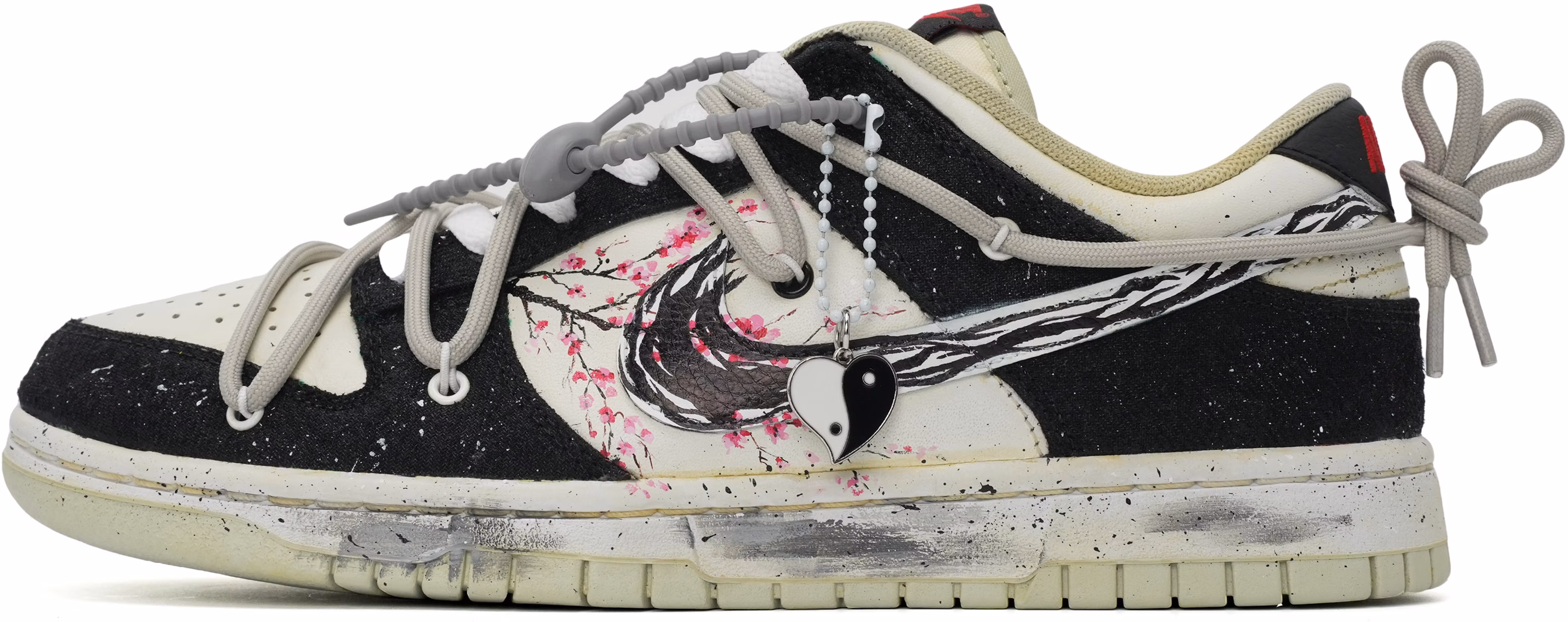 custom-shoes-nike-dunk-low-retro-plaid-ink-peach-blossom