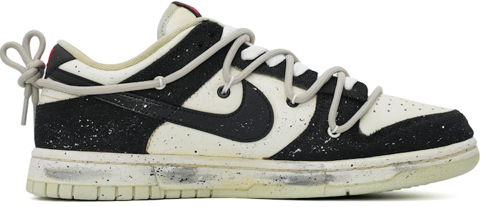 나이키 덩크 로우 레트로 '플래드 잉크 피치블라썸' (커스텀) DV0827-100(Team35-桃花朵朵开) Order 나이키 덩크 로우 레트로 '플래드 잉크 피치블라썸' (커스텀) DV0827-100(Team35-桃花朵朵开)