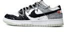 Buy 【訂製球鞋】 Nike Dunk Low Retro "Plaid" 影 台灣風 潑墨解構鞋帶 低筒 板鞋 男款 黑白灰