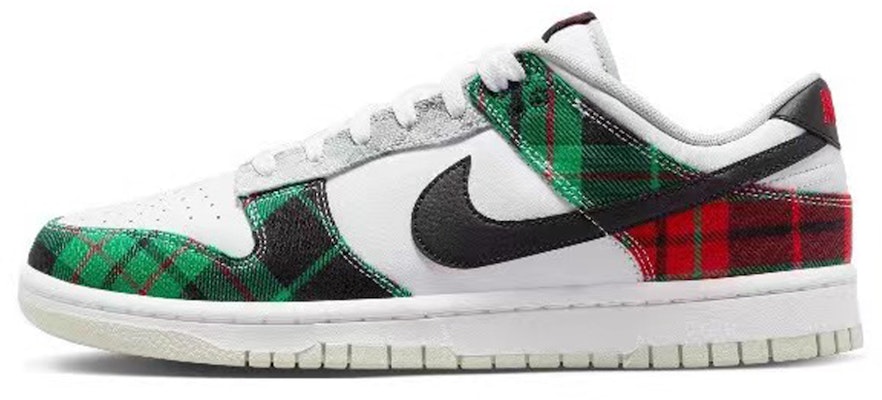 【訂製球鞋】 Nike Dunk Low Retro "Plaid" 影 台灣風 潑墨解構鞋帶 低筒 板鞋 男款 黑白灰 Details for 【訂製球鞋】 Nike Dunk Low Retro "Plaid" 影 台灣風 潑墨解構鞋帶 低筒 板鞋 男款 黑白灰