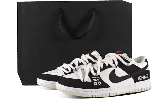 【訂製球鞋】Nike Dunk Low Retro 格子 數學公式 小眾簡約風 復古 防滑耐磨 低筒 板鞋 男款 黑白 Buy 【訂製球鞋】Nike Dunk Low Retro 格子 數學公式 小眾簡約風 復古 防滑耐磨 低筒 板鞋 男款 黑白