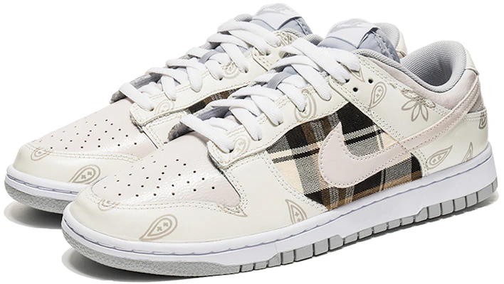 ナイキ ダンク ロー レトロ "プレイドペイズリー クリームホワイト" DJ6188-003(TeamB-复古米白腰果花) Lookbook ナイキ ダンク ロー レトロ "プレイドペイズリー クリームホワイト" DJ6188-003(TeamB-复古米白腰果花)