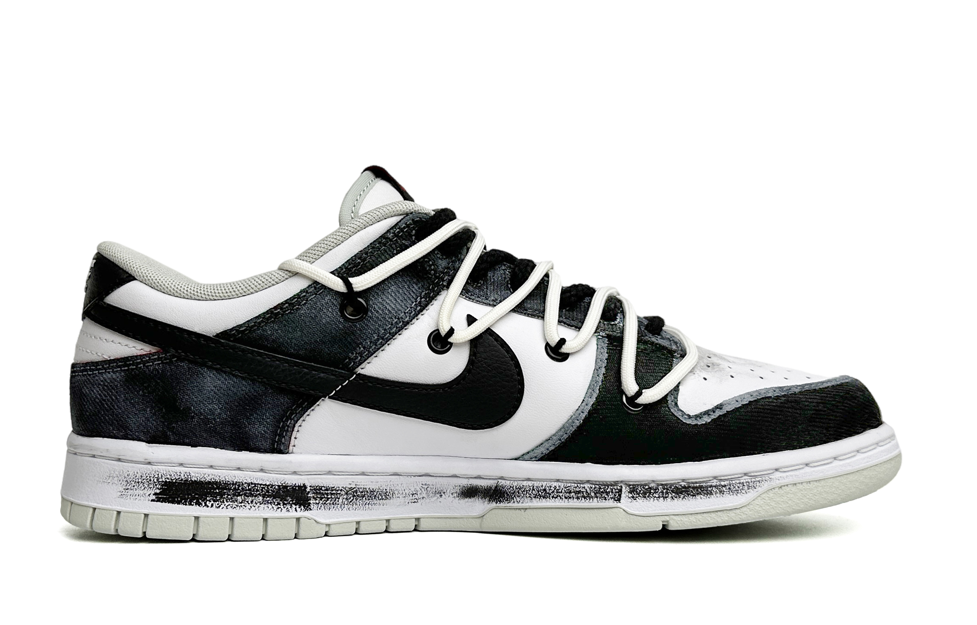 Order [Zapatillas Personalizadas] Nike Dunk Low Retro 'Plaid Splatter Deconstruct' DV0827-100-465834