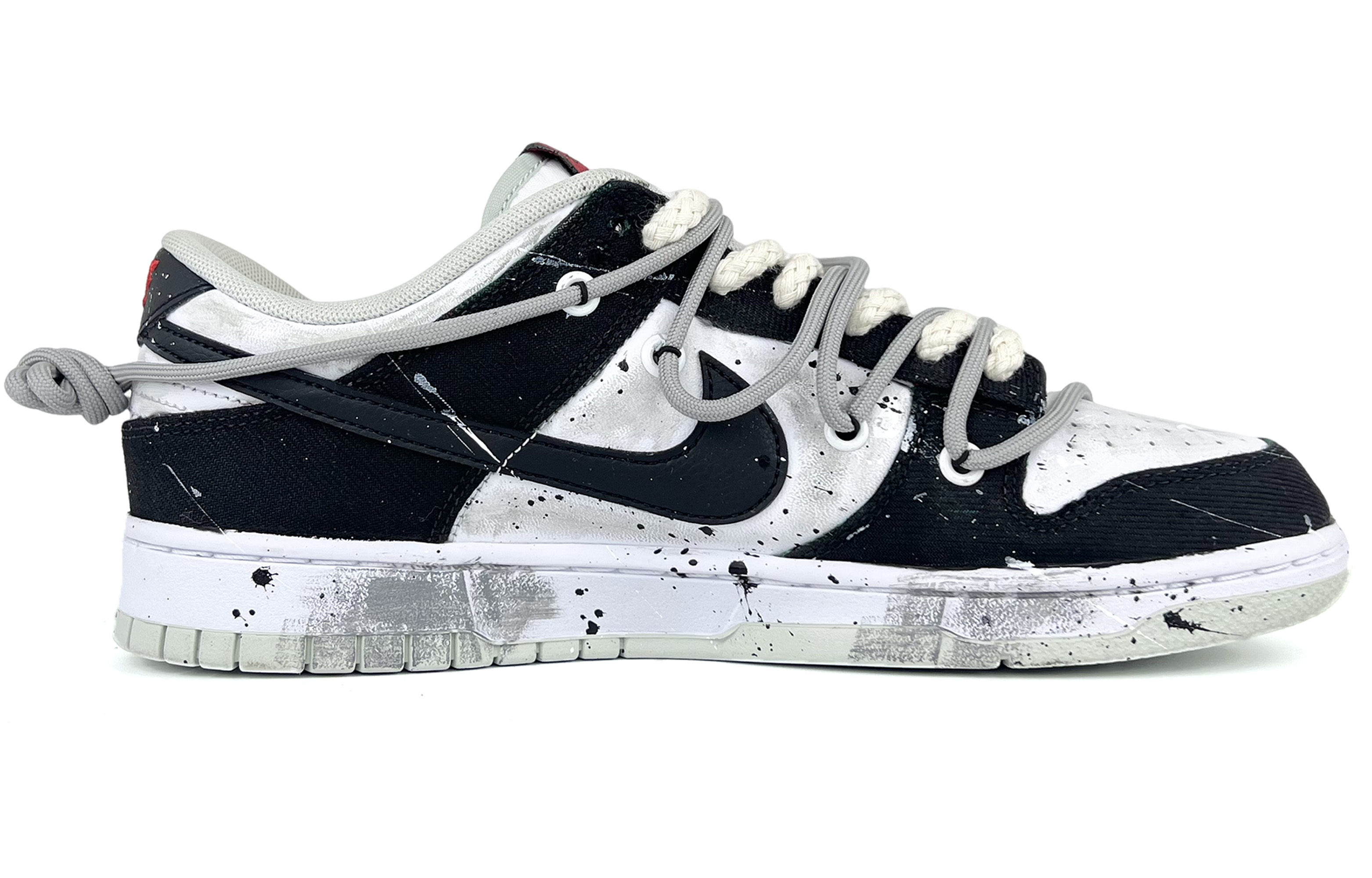 Order [Zapatillas Personalizadas] Nike Dunk Low Retro 'Cuadros Sui Xin' DV0827-100(Team45-决裂之眼）