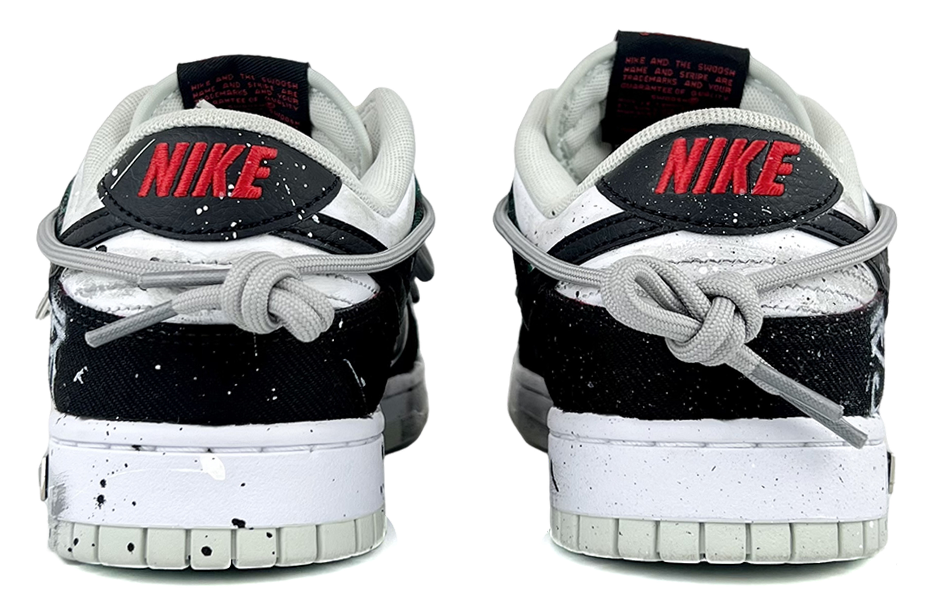 Shop [Zapatillas Personalizadas] Nike Dunk Low Retro 'Cuadros Sui Xin' DV0827-100(Team45-决裂之眼）