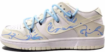 カスタム ダンク ロー レトロ "ポーセリンブルー グラフィティ" DJ6188-100(TeamD-男款视觉青花瓷) Buy カスタム ダンク ロー レトロ "ポーセリンブルー グラフィティ" DJ6188-100(TeamD-男款视觉青花瓷)