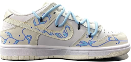 カスタム ダンク ロー レトロ "ポーセリンブルー グラフィティ" DJ6188-100(TeamD-男款视觉青花瓷) Order カスタム ダンク ロー レトロ "ポーセリンブルー グラフィティ" DJ6188-100(TeamD-男款视觉青花瓷)