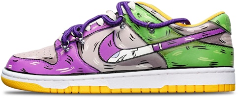 나이키 덩크 로우 레트로 '퍼플 그레이 그린 샤크 스우시' DD1391-702(TeamT-鲨鱼紫灰绿S-BOX) Buy 나이키 덩크 로우 레트로 '퍼플 그레이 그린 샤크 스우시' DD1391-702(TeamT-鲨鱼紫灰绿S-BOX)