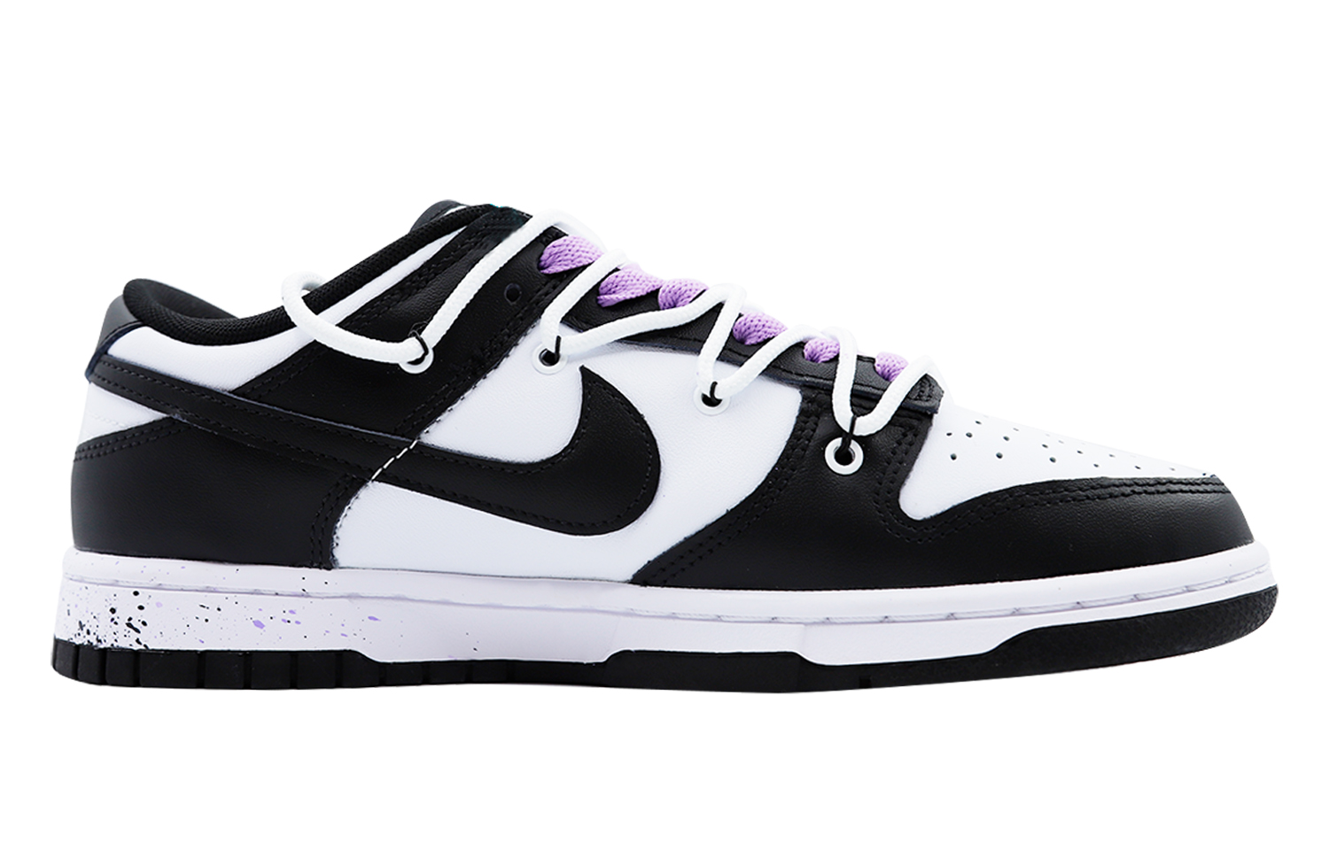 Order [定制鞋款] 耐克Dunk Low复古款‘紫色熊猫’ DD1391-100(Team48-紫熊猫泼墨)