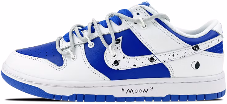custom-shoes-nike-dunk-low-retro-racer-blue-galaxy-graffiti