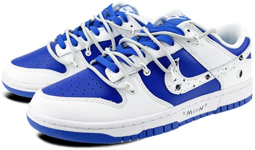 나이키 덩크 로우 레트로 '갤럭시 블루' (커스텀) DD1391-401(Team叁-男款白蓝月相S-BOX) Shop 나이키 덩크 로우 레트로 '갤럭시 블루' (커스텀) DD1391-401(Team叁-男款白蓝月相S-BOX)