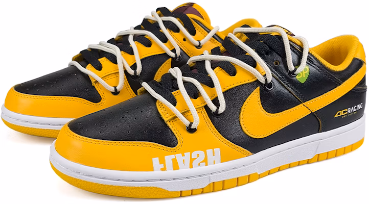 나이키 덩크 로우 레트로 '레이싱 옐로우 블랙' 커스텀 DD1391-702(TeamNine-乔斯特956) Lookbook 나이키 덩크 로우 레트로 '레이싱 옐로우 블랙' 커스텀 DD1391-702(TeamNine-乔斯特956)