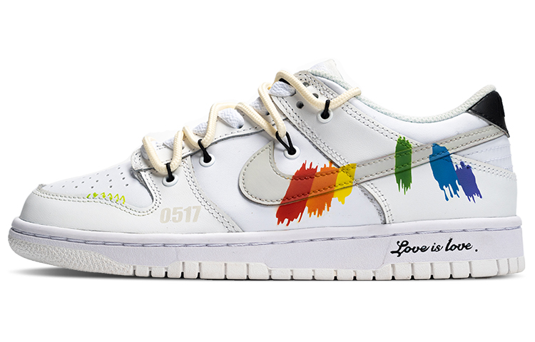 Buy [Zapatillas Personalizadas] Nike Dunk Low Retro 'Graffiti Arcoíris' DJ6188-101(Team拾陆-男款彩虹)