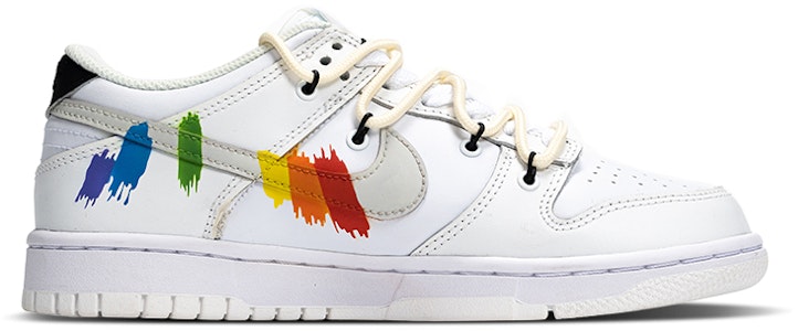 나이키 덩크 로우 레트로 '무지개 그래피티' (커스텀) DJ6188-101(Team拾陆-男款彩虹) Order 나이키 덩크 로우 레트로 '무지개 그래피티' (커스텀) DJ6188-101(Team拾陆-男款彩虹)
