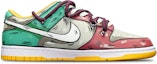 Order 나이키 덩크 로우 레트로 '레드 그레이 그린' (커스텀) DD1391-702(TeamT-鲨鱼红灰绿S-BOX)