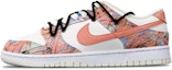 Buy Zapatillas Nike Dunk Low Retro 'Rojo Blanco Cyberpunk Graffiti' DJ6188-100(TeamT-机械线路红白S-BOX)